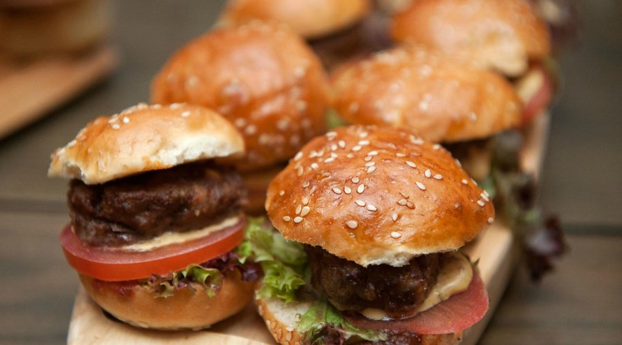 Gourmet Mini Burger Platter