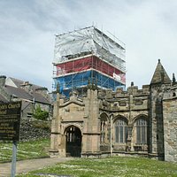 Church Tower under renovation