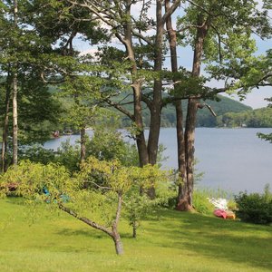 Lake Just outside our room
