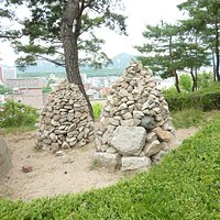 Naksan Park - stone pile
