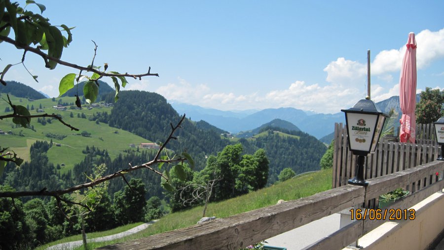 View from terrace