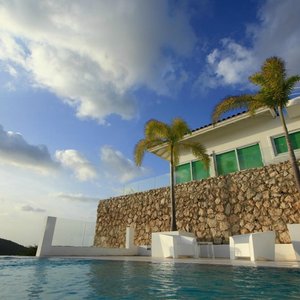 View from pool