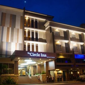 Hotel Facade at Night