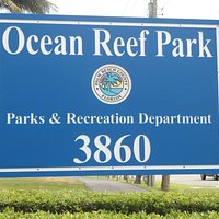 Sign as you enter the Park