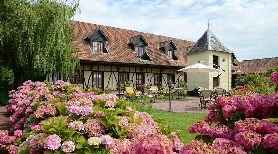 jardin et hotel