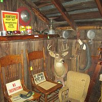 The Cabin section of the shop.