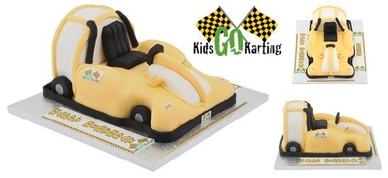 Kids go Karting cake