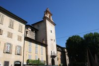 Centro storico di Città alta con il Seminario Vescovile Giovanni XXIII dal  di sopra, Bergamo, Lombardia, Italia, Europa Foto stock - Alamy