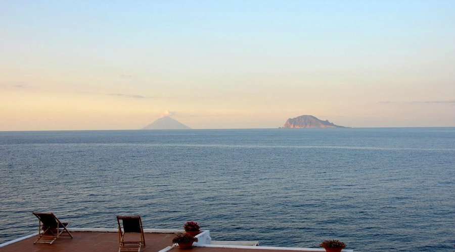 da questo terrazzo vista incantevole