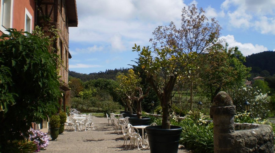 Terraza del Hotel Zubieta