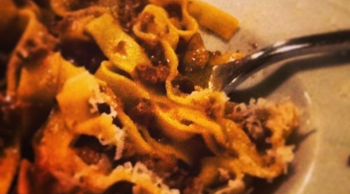 tagliatelle al ragù