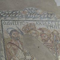 Mosaics at Villa Romana del Tellaro