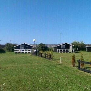 Huts at Lonstrup campsite
