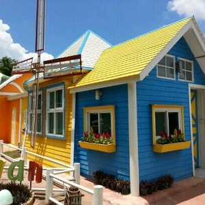 colorful house