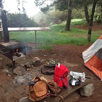 Our camping site <3!