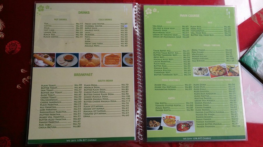 The economic menu