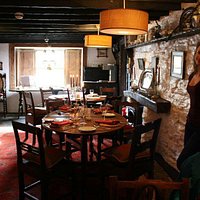 Inside the restaurant - gorgeous!