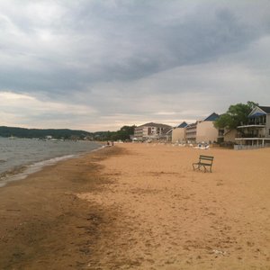 Campground beach