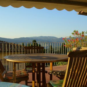 The charming terrace