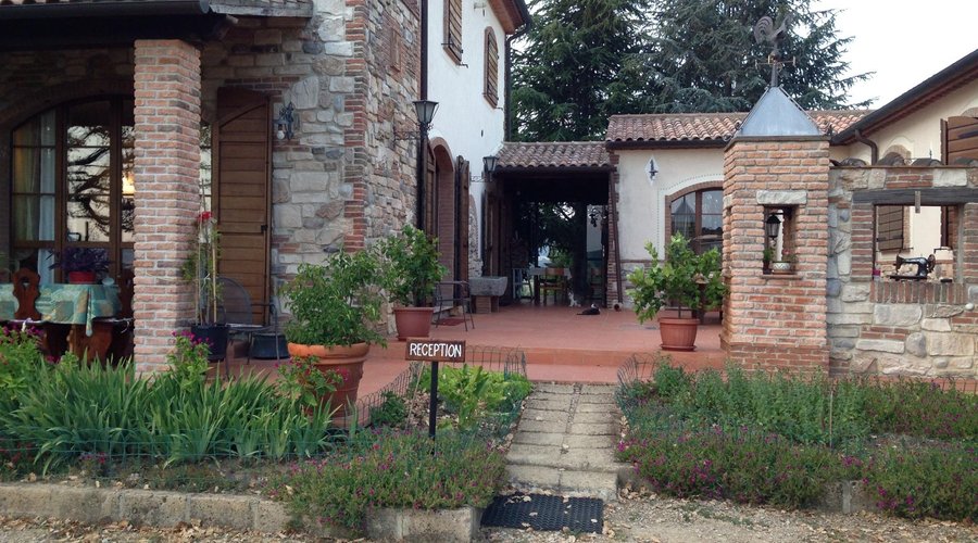 Ingresso agriturismo