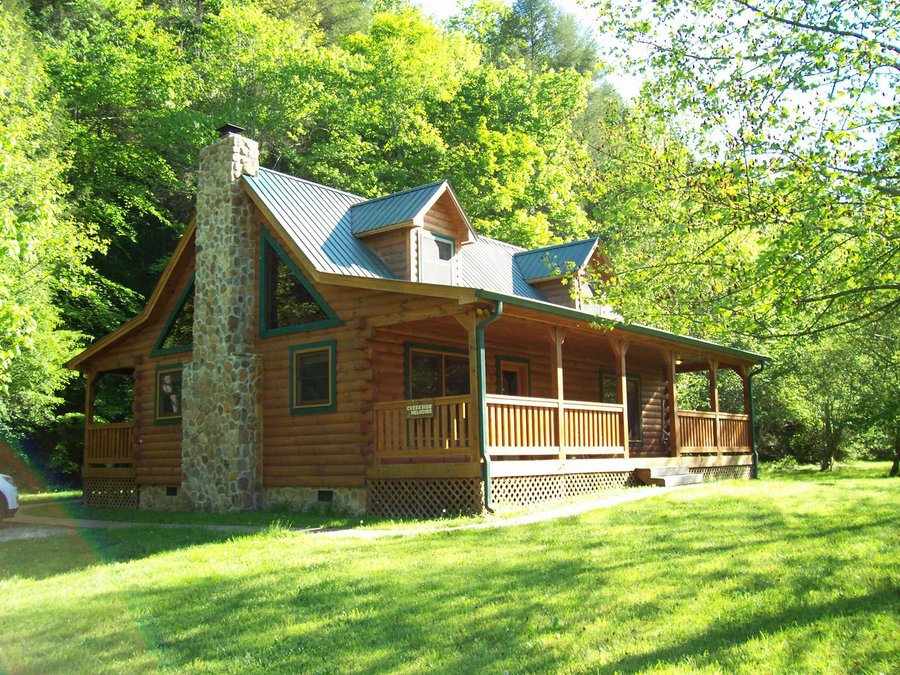 Telliquah Falls Log Cabins Campground Reviews Tellico Plains Tn Tripadvisor