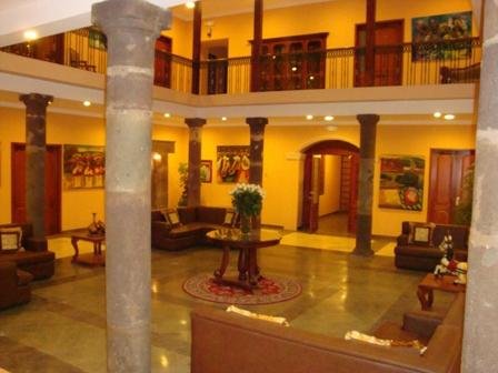 El Lobby para recibir a nuestros huéspedes.