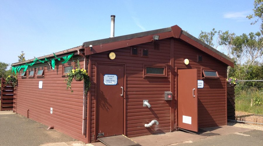 toilet block
