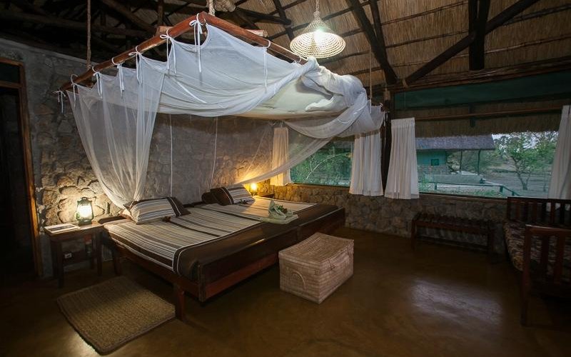 Mvuu Camp bedroom
