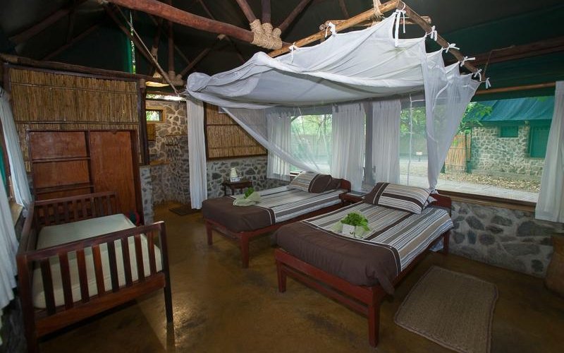 Mvuu Camp chalet interior
