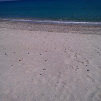 Sabbia e mare blu