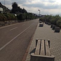 pista ciclabile tratto fra Riva ligure Arma di Taggia