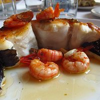 Lucio con gambas