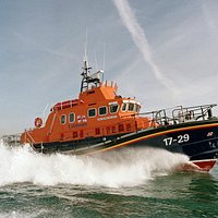 Falmouth's Severn class all-weather lifeboat Richard Cox Scott