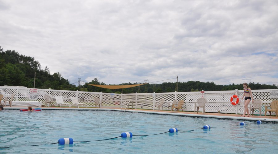 Pool and Power Lines