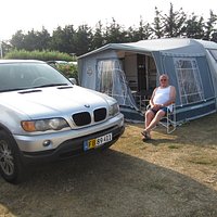 Familie camping i Søndervig