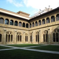The cloister.