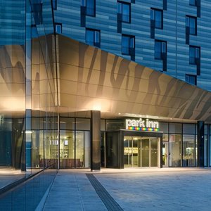 Quality Hotel Ostrava City in Ostrava, image may contain: Office Building, City, Urban, Condo