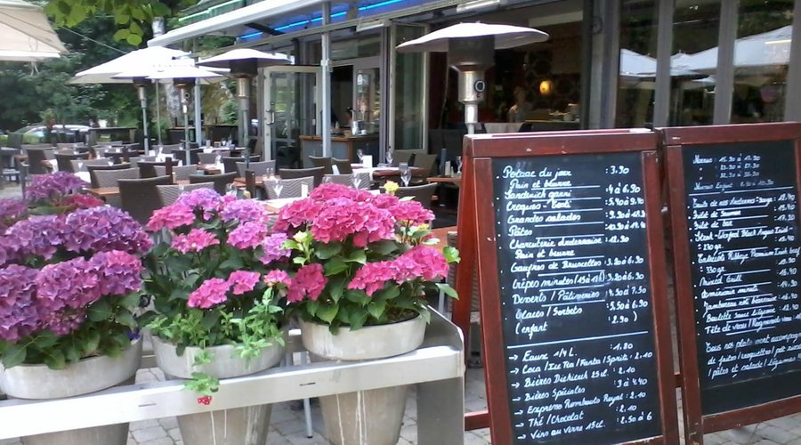 La terrasse en été