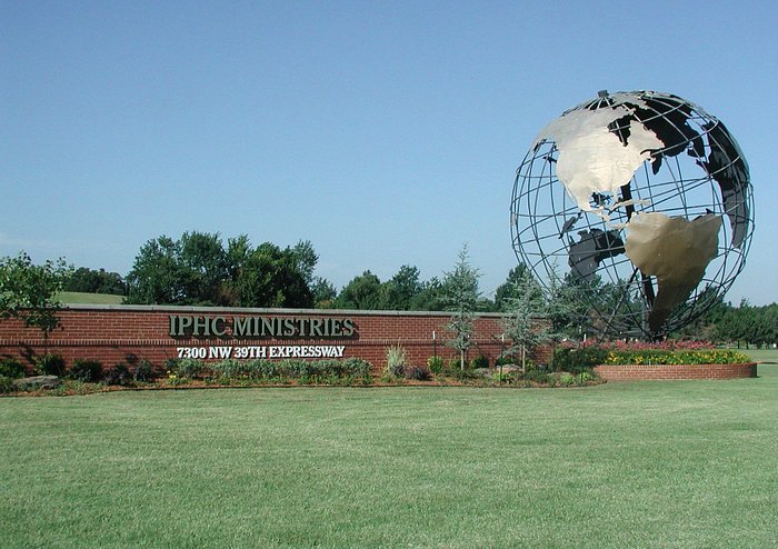 IPHC globe - International Pentecostal Holiness Church headquarters