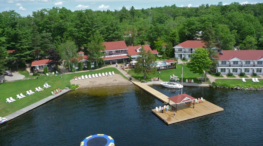 Air View of Severn Lodge