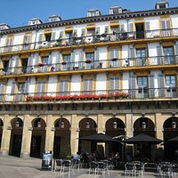 One of the buildings.