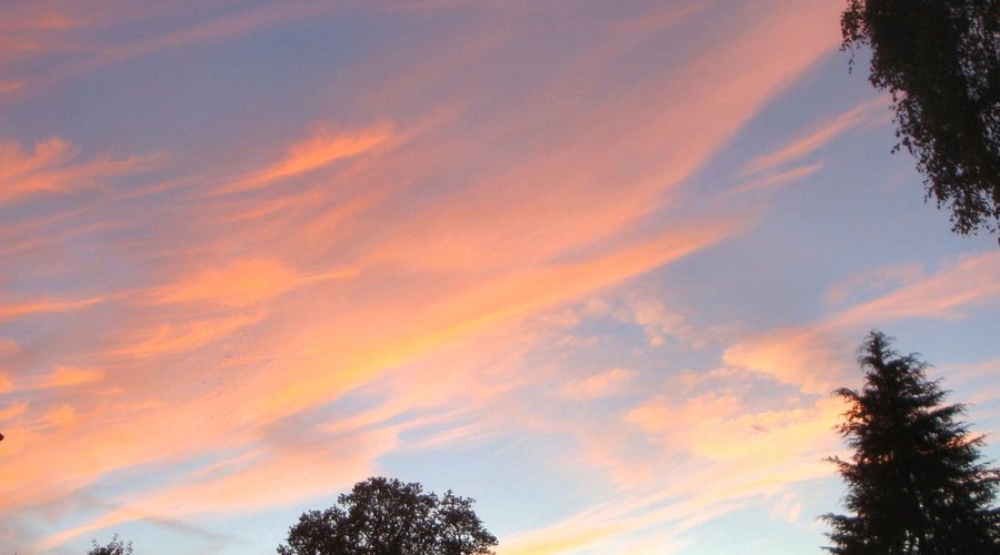 Sunset from Firs Cottage