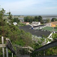 The lookout point above the motel I stayed at.