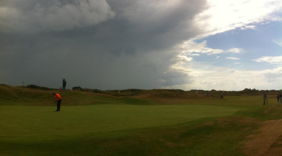 Bernhard Langer on the 3rd