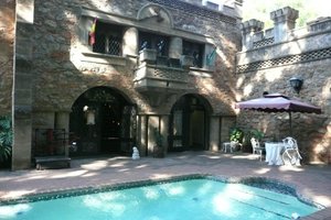 The Nesbitt Castle in Bulawayo, image may contain: Villa, Housing, City, Hotel