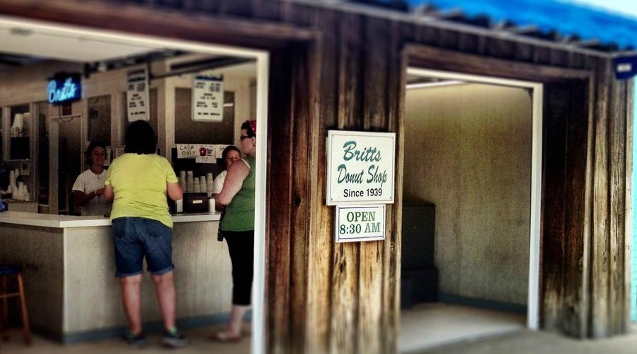 On the Boardwalk. In the afternoon everyone else in on the beach, so no waiting in line.