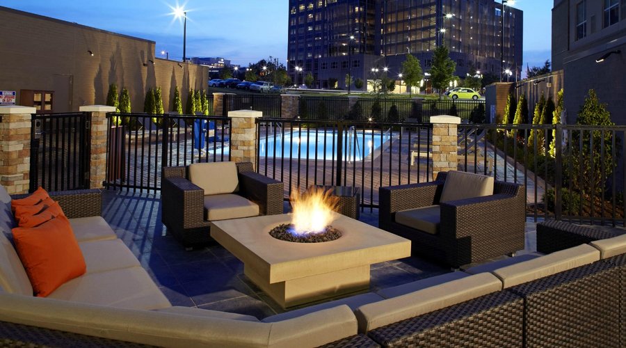 Outdoor Patio with Fire Pit