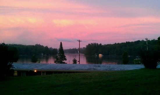 FORGE MOTEL Updated 2024 Reviews Old Forge NY   Sunset From Our Room 