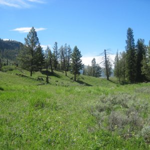 View from our campsite