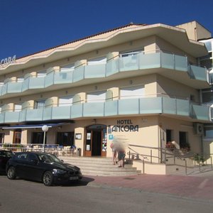 Front of the Hotel Ancora